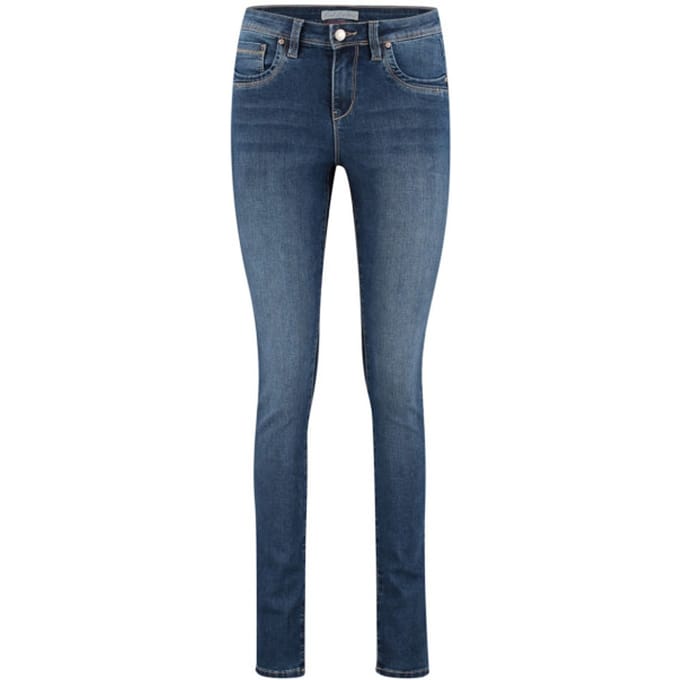 Red Button 00-00 blue denim