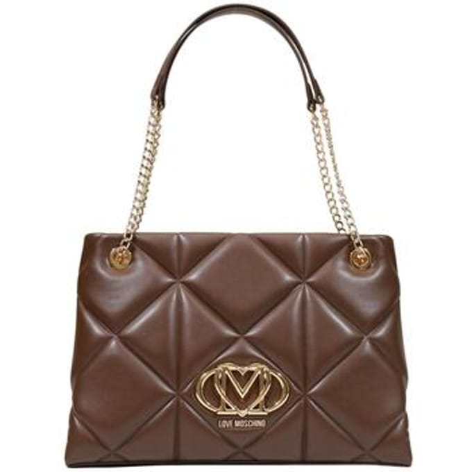 Love Moschino Bruine Polyethyleen Handtas