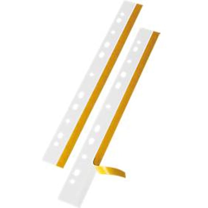 VELOFLEX hechtstrook, pvc, 292 mm, 50 st., glashelder