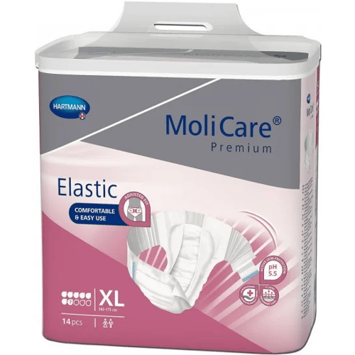 Hartmann Molicare Premium Slip Elastic 7 druppels XL - 8 pakken van 14 stuks