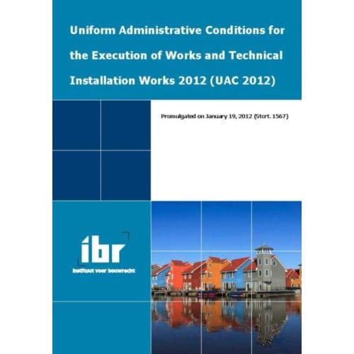 Uniform Administrative Conditions For The Execution Of Works And Technical Installation