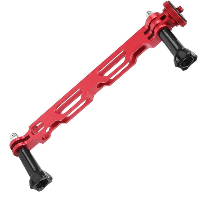 Uitbreidingsbeugel Aluminiumlegering Verlengarm voor Insta360 ONE XX2 Camera-accessoireRood rood