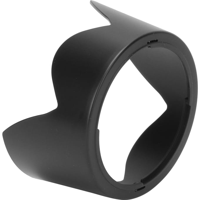 EW83J Omkeerbare Zonnekap Beschermer voor Canon EFS 1755mm F2.8 IS USM Lens black
