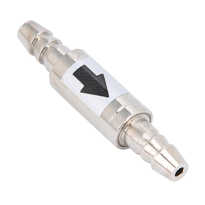 Aquarium Koolstofdioxide Terugslagklep Roestvrij Staal CO2 Diffuser Terugslagklep white