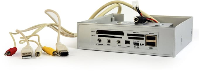 USB 2.0 Multi front panel met