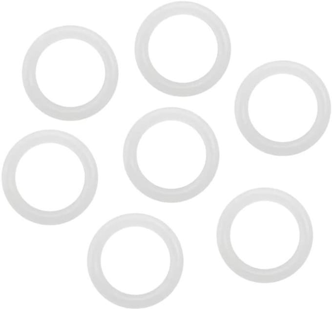 Dailygoods- O-ring 5x1mm - Siliconen Afdichtring - Waterdicht - Drukbestendig