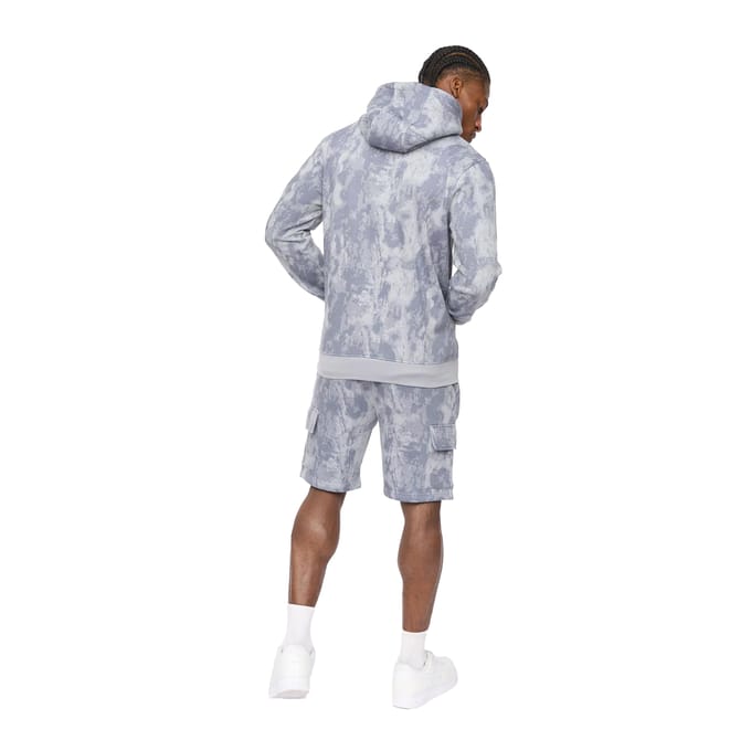 Crosshatch Heren Bardon Hoodie (Staalblauw)