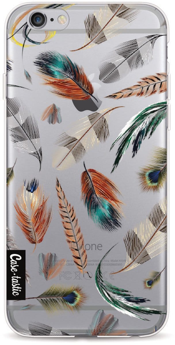 Casetastic Softcover Apple iPhone 6 / 6s  - Feathers Multi