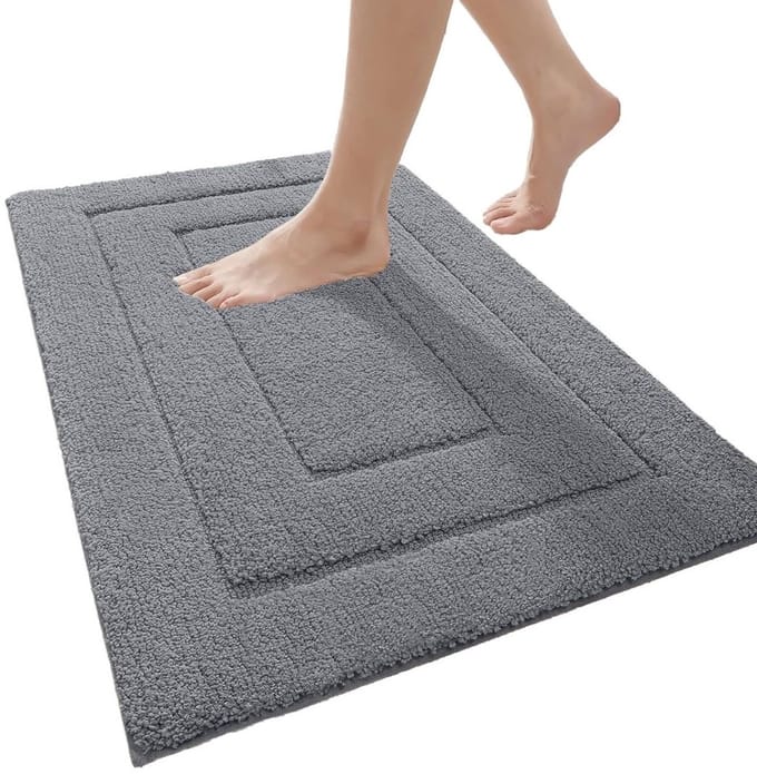 DailySupplies® Badmat Anti Slip - Douchemat - Bathroom Mats - Grijs