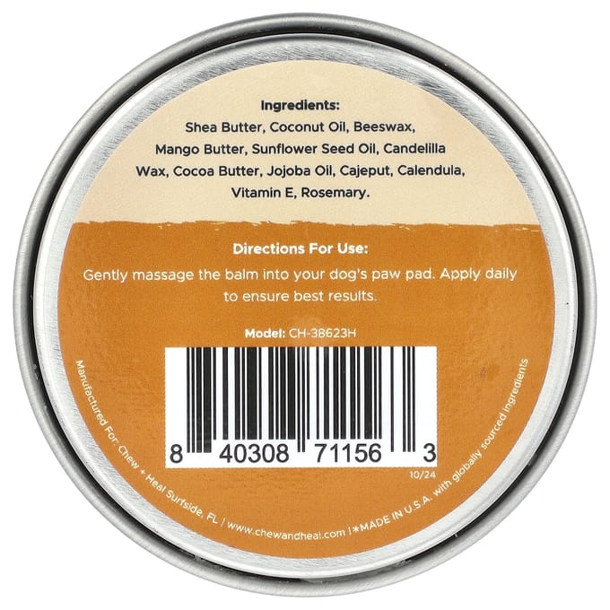 Kauw + Genezing, Pootondersteuning, voor Honden, 57g (2 ons) beige