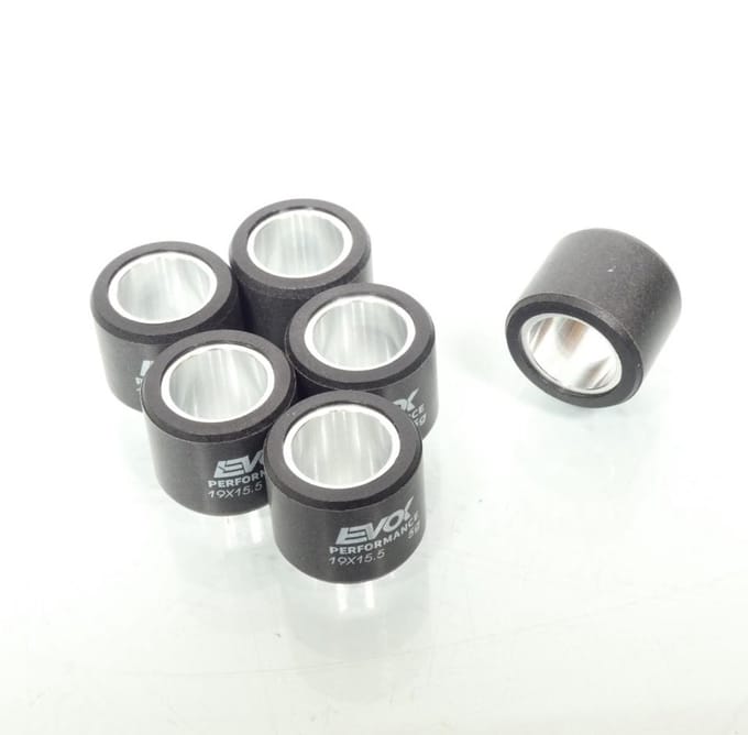 Evok Iron Drive Cvt 19 X 15.5 Mm 5g Variatorrollen Transparant 19 x 15.5 mm / 5 g
