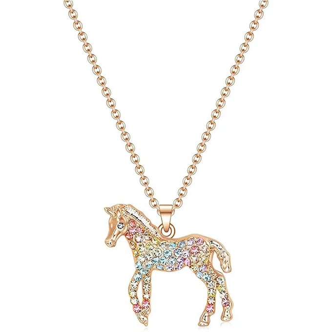 JewelGalerie - Ketting-Paard-Goud