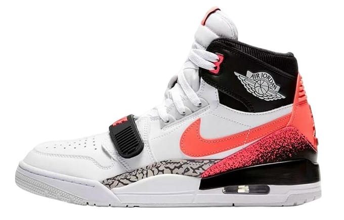 Jordan Legacy 312 Tech Challenge 2 Hot Lava AQ4160-108 46 black