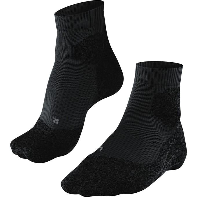 FALKE RU Trail anti-blaar functioneel materiaal hardloopsokken heren zwart - maat 46-48