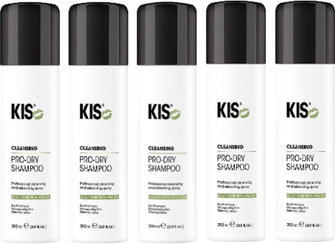 KIS - Cleansing Pro Dry Shampoo - voordeelverpakking - 5 x 200ml