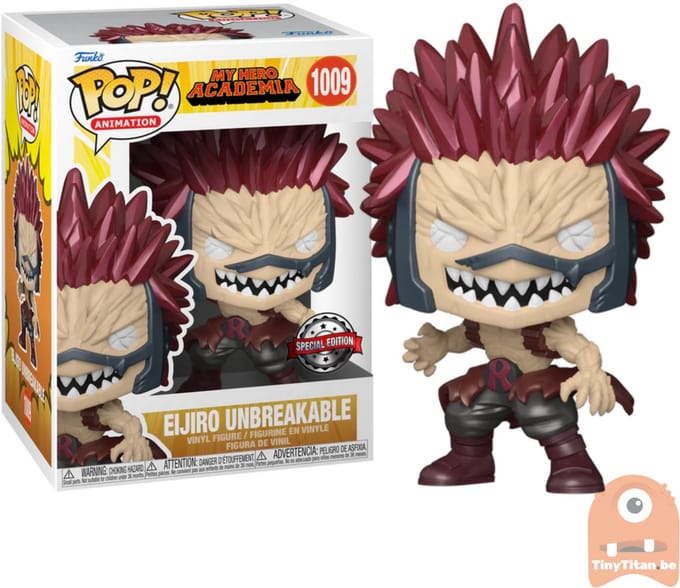 Funko Pop! Animation: My Hero Acedemia - Eijiro Unbreakable #1009 Special Edition Exclusive