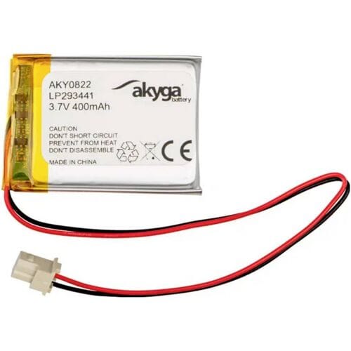 Akyga LP293441 Accupack Batterijgrootte: Speciaal LiPo 3.7 V 400 mAh