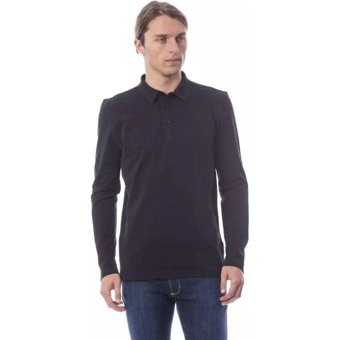 Klassieke Pasvorm Poloshirt met Lange Mouwen