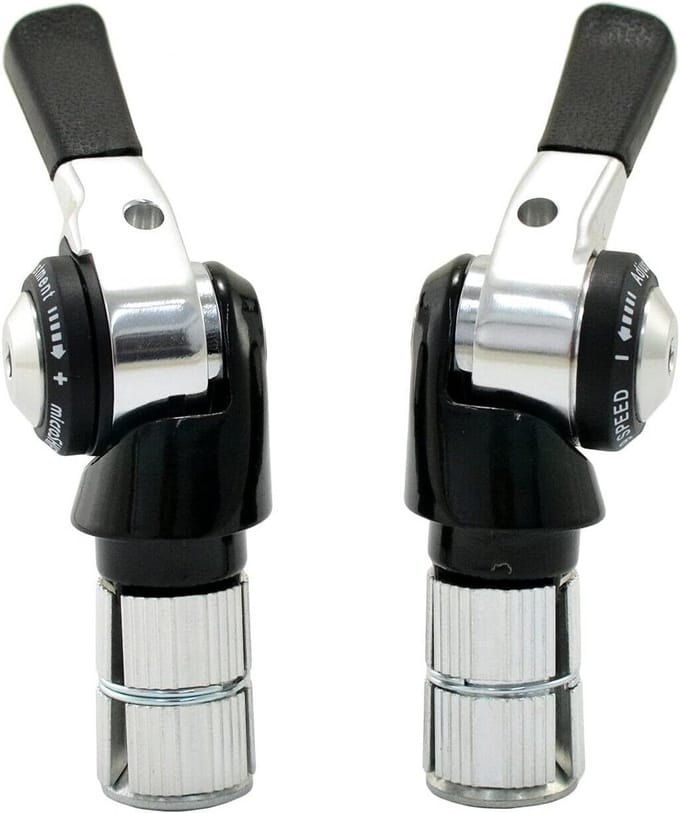 Stuurversneller Set voor Racefietsen 2x9 of 3x9 Speed