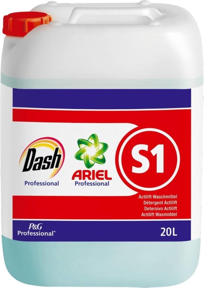 ARIEL | Dash | Professional | Wasmiddel | Regular | 20L | > 400 wasbeurten