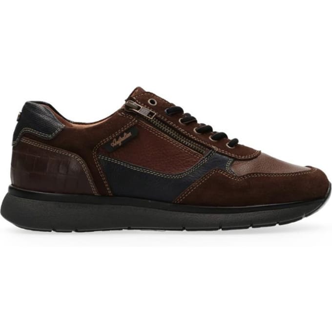 Heren Sneakers Australian Dakota Width H Cognac - Maat 42