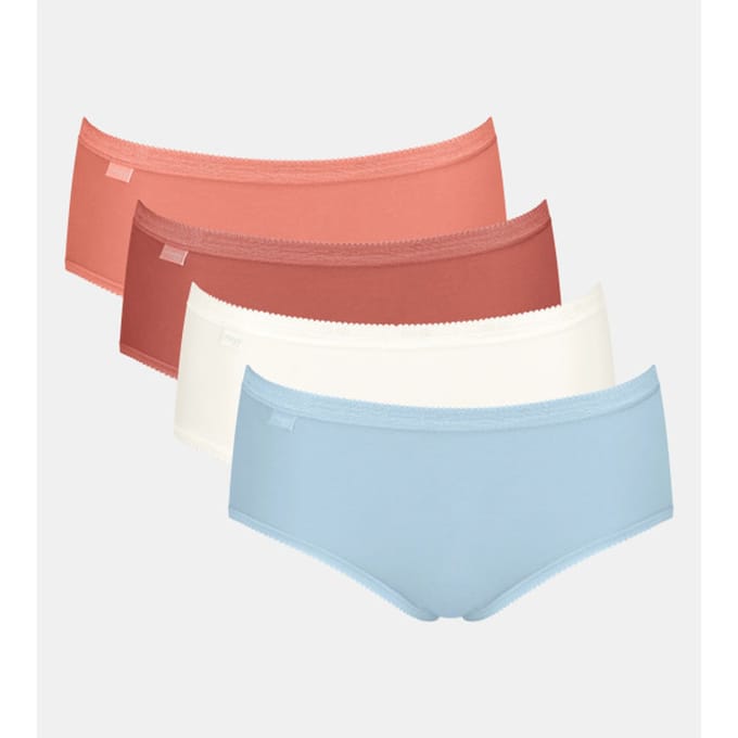 sloggi Basic+ Midi C4P Dames Onderbroek - Diverse Kleuren -