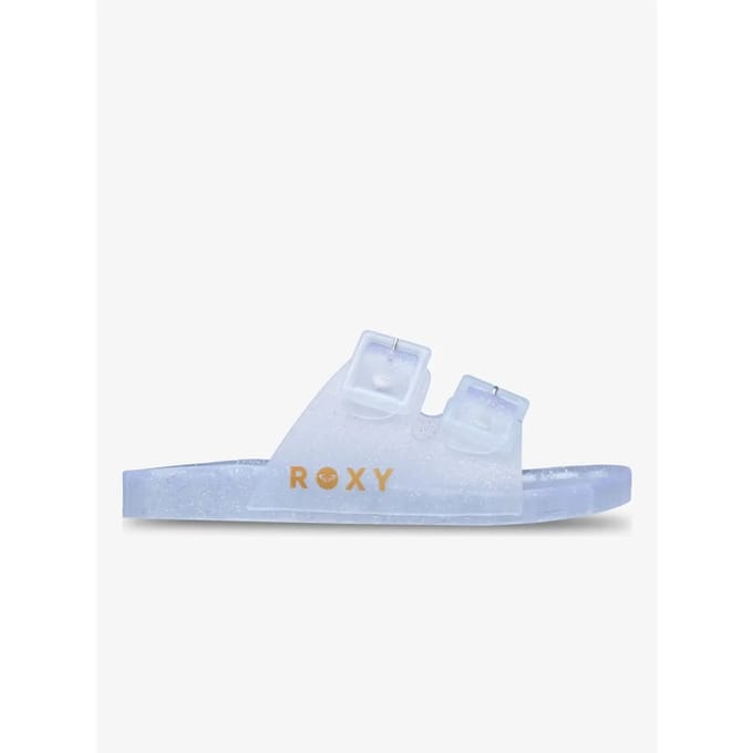 Roxy Kattie Glitter Slippers Blauw EU 40 Vrouw