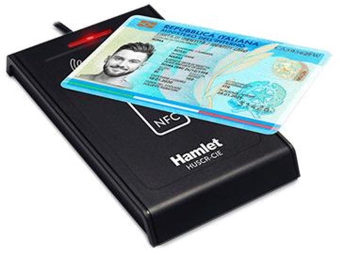 Hamlet HUSCR-CIE toegangscontrolelezer Basistoegangscontrolelezer