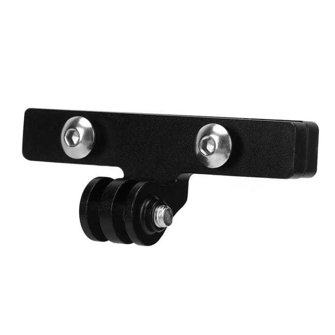 Fietszadel Camera Rail Mount Houder Aluminiumlegering Camera Verlengbeugel Adapter Klem voor Hero black