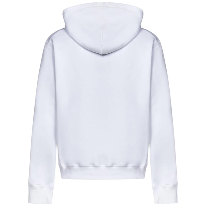 Dsquared2 Small Milano Logo White Hoodie