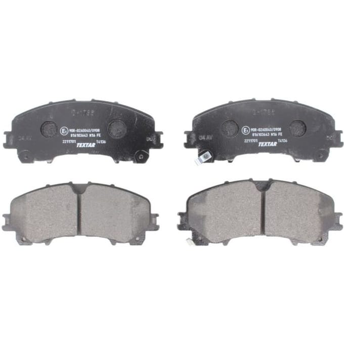 Remblokset TEXTAR 2211701, voor