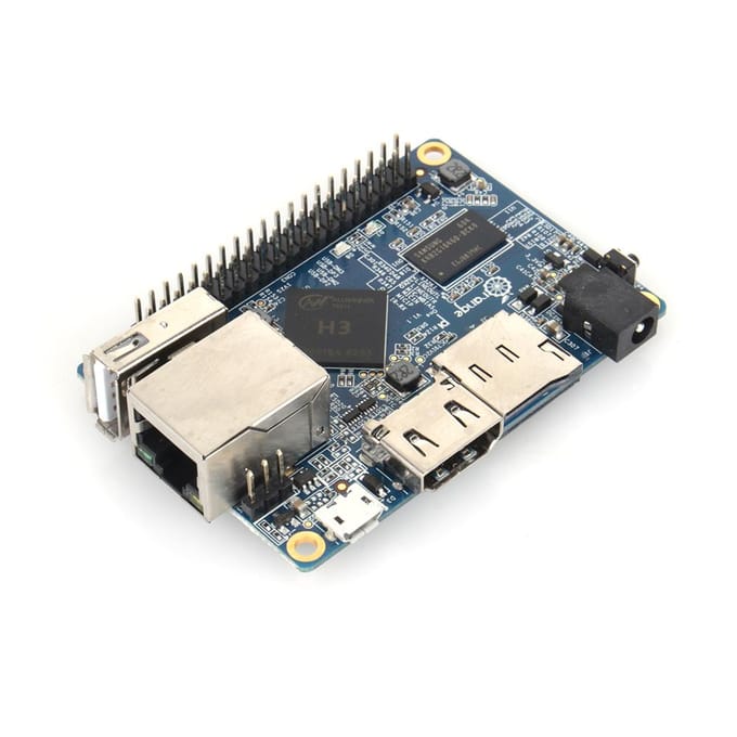 Une carte compatible avec Android Ubuntu Debian Raspberry H3 Quadcore A7