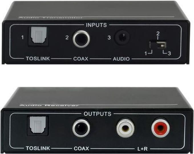 Vivolink VLEXTA170 audio/video extender AV-zender & ontvanger Zwart