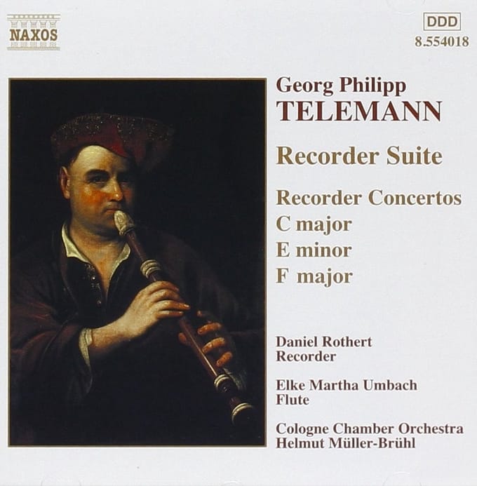 Daniel Rothert - Recorder Concertos, Suites (CD)