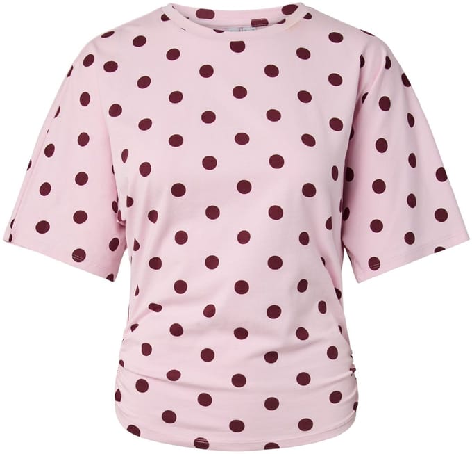 Pieces T-shirt PCALLI GETAILLEERD