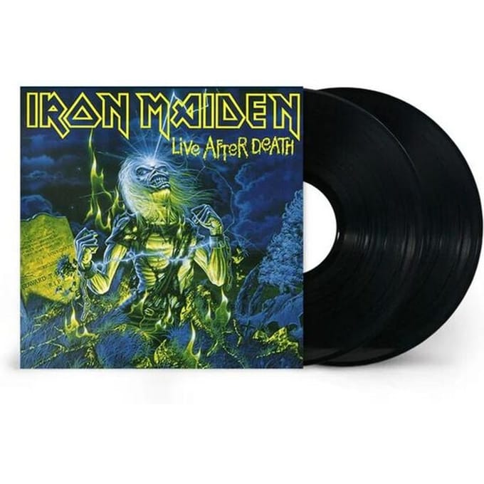 Iron Maiden LP - Live After Death - voor Geen - standaard