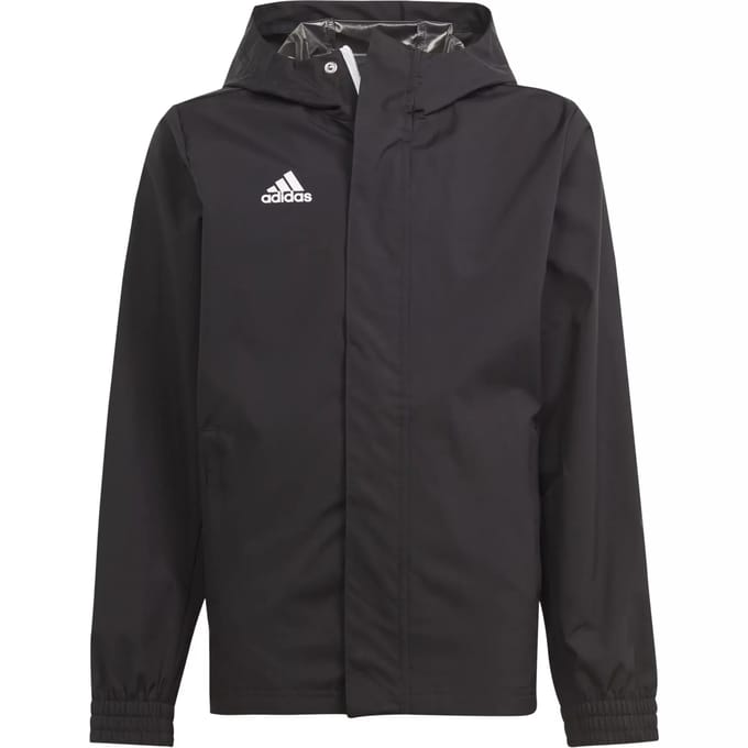 adidas Performance Entrada 22 All-Weather Jack - Kinderen - Zwart- 140