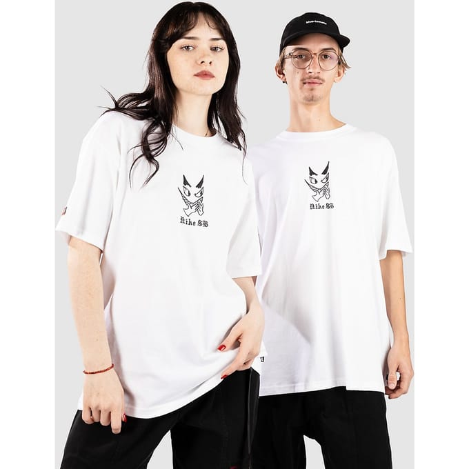 Nike SB Charcoal Dunk T-Shirt wit
