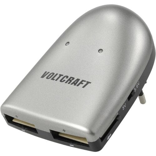 VOLTCRAFT Knoopceloplader Li-ion Oplaadbare knoopcel