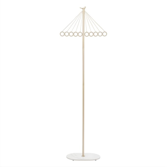 Kledingrek - Voor de entree/voor kledingopslag - Creatief decoratief - Wit