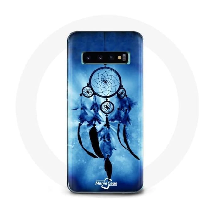 Coque pour Samsung Galaxy s10 plus Attrape rêve bleu