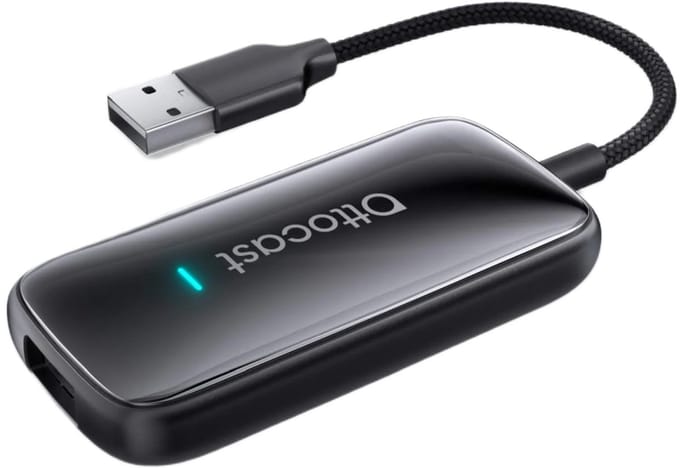 Ottocast Play2Video Ultra – Draadloze alles-in-1-adapter voor CarPlay/Android Auto