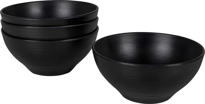 Bo-Camp - Industrial - Kom - Orville - 4 Stuks - Zwart