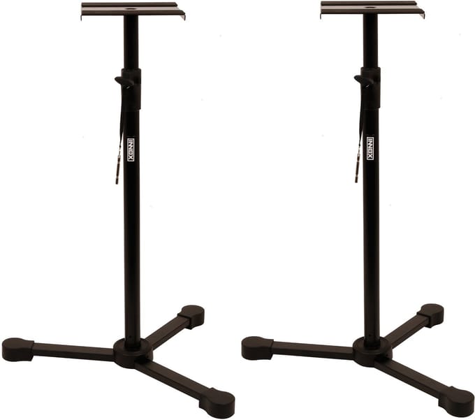 Studiomonitor statieven - Set van 2 voor 6 inch - Innox IVA MON-05 - Zwart