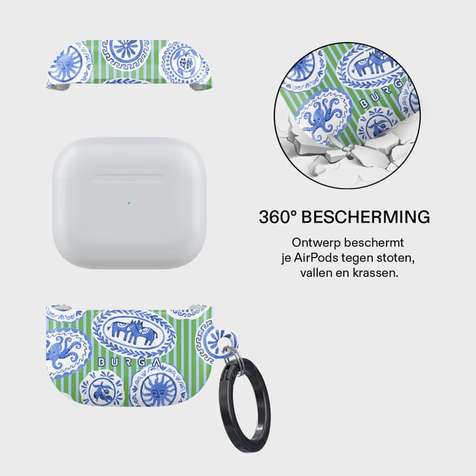 Burga Hardcase voor de  Apple AirPods 3 - Taverna
