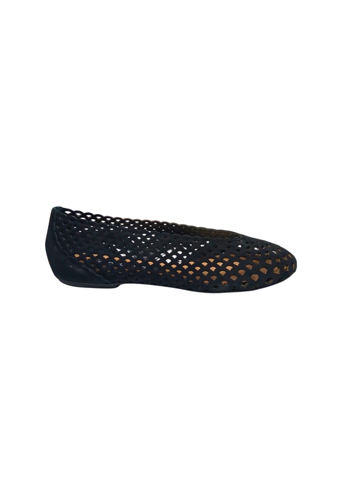 B11600-MCAZ01-1000-370 Sergio Rossi Vrouwen Suede Black