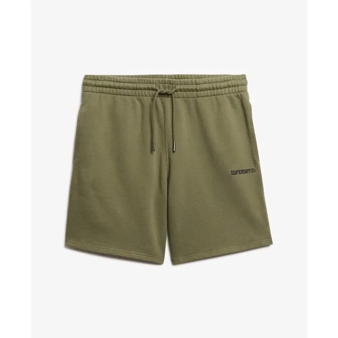 Superdry Short met Micrologo Groen Grootte: XL