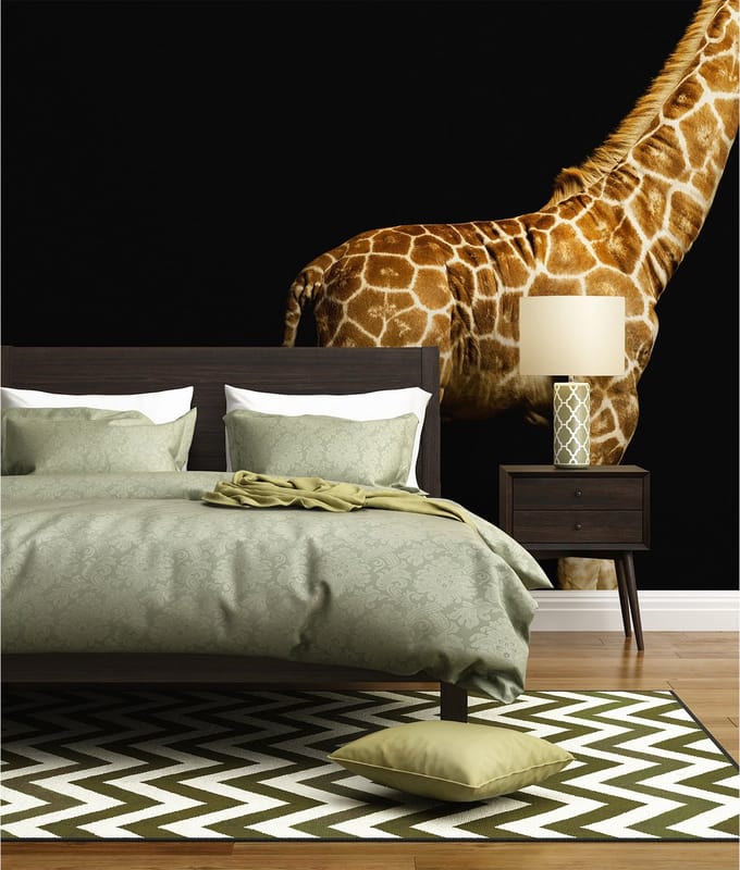 Fotobehang Giraffe DD114680 A.S. Création XXL 5 | 3D Fotobehang