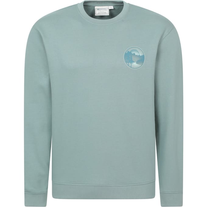 Mountain Warehouse Heren Tree Ring Sweatshirt (Licht Khaki)