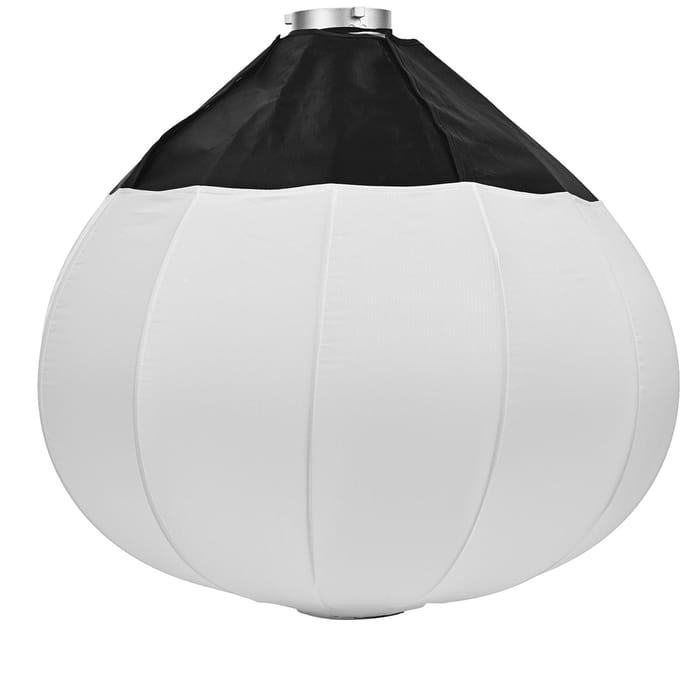 Andoer Andoer 65cm/26inch Lantaarn Softbox Sferische Opvouwbare Softbox Snel te installeren Bowens Mount wit